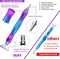 16pcs Silver Metal Tips Diamond Painting Pen Kits, 6pcs Stainless Steel Tips, 6 Glue Clays, 2 Finger Sleeves , 5D Diamond Painting Accessories Tools for DIY Craft, Comfort Grip and Faster Drilling